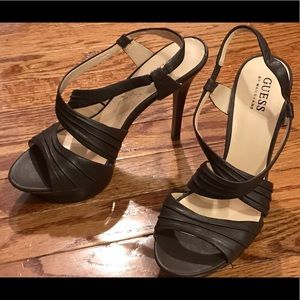 Guess brown heels size 8